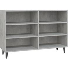 vidaXL 806044 Concrete Grey Skænk 103.5x70cm