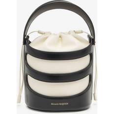 Dame - Grå Bucket Bags Alexander McQueen Taske Dame - Hvid
