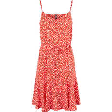 Rot - Slip Dresses Kleider Pieces Nya Slip Dress - Red