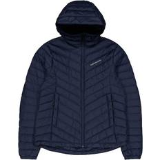 Peak Performance W Frost Down Hood Jacket Blue Shadow