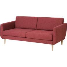 Möbler IKEA SMEDSTORP Lejde/röd/brun Soffa