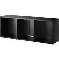 IKEA BESTÅ svartbrun TV-bänk