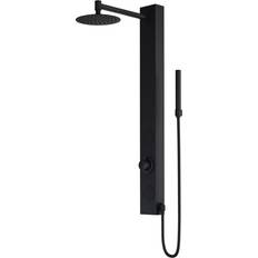 Exposed Valves Shower Systems Vigo Gardenia Retro-Fit (VG08016MB) Black