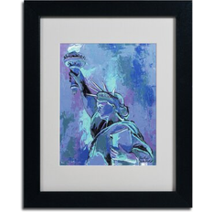 Wall Decorations Trademark Fine Art 'Statue of Liberty 2' Painting Print on Framed Art