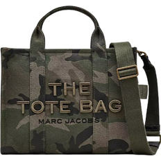 Green Handbags Marc Jacobs The Camo Jacquard Medium Tote Bag - Khaki/Olive