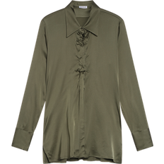 SoSUE Blouse Ella Shiny - Olive