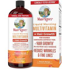 Multivitamin Multimineral Supplement for Women + Hair Growth - Peach Mango