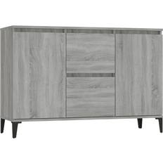 vidaXL Engineered Wood Grey Sonoma Skænk 104x70cm