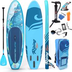 SUP Sets Sound Around SereneLife Inflatable Stand Up Paddle Board 15.25 cm