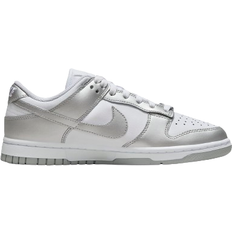 NIKE Dunk Low W - White/Blue Joy/Metallic Silver