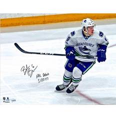 Fanatics Authentic Brock Boeser Vancouver Canucks Autographed 16" x 20" NHL Debut Skating Photograph with "NHL 3/25/17" Inscription