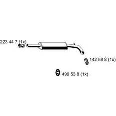 Abgassysteme Ernst Mittelschalldämpfer 112222