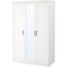 Wardrobes Ikea Songesand White Wardrobe 120x191cm