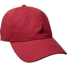 Nautica Men Headgear Nautica Men's Classic Logo Adjustable Baseball Cap Hat Rusted Hull, One Size