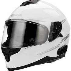 Moottoripyörän lisävarusteet Sena Outride Full Face Helmet - White