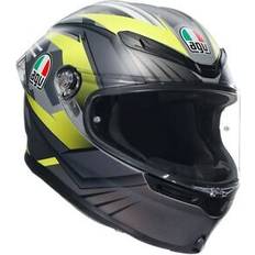 AGV K6 EXCITE Integralhelm matt camo-fluo gelb