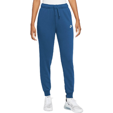 Nike Sportswear Club Fleece Women's Mid Rise Joggers - Court Blue/White