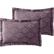 Purple Pillow Cases Rosdorf Park Crampton Damask Pillow Case Purple