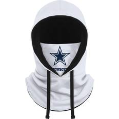 Dallas Cowboys Scarfs Foco Dallas Cowboys NFL White Drawstring Hooded Gaiter