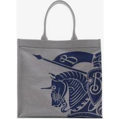 Burberry Handbags Burberry Womens Knight Equestrian Knight Design Cotton-blend Tote bag