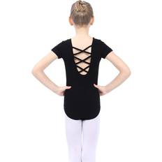 iDance Girls' Classic Short Sleeve Leotards - Ball