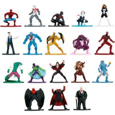 Jada Marvel Spider-Man Nano MetalFigs Die-Cast Metal Mini-Figure Wave 9 18-Pack