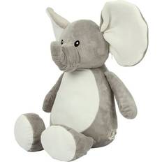 Mumbles Zipped Elephant Plush Toy One Size