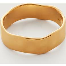 Monica Vinader Gold Rings Monica Vinader Gold Siren Muse Band Ring