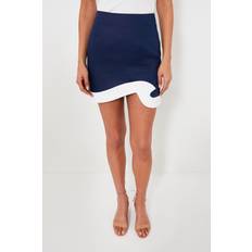 Lino Gonne Staud Linen Wave Mini Skirt