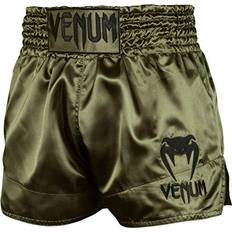 Venum Kampfsport Venum Classic Pantalones Cortos De Muay Thai, Unisex Adulto, Caqui Verde/Negro