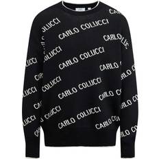 Carlo Colucci Oversize Knit Sweater - Black