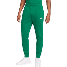 Men - Solid Colors Pants & Shorts NIKE Sportswear Club Fleece Joggers - Malachite/White