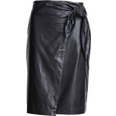 SoSUE Skirt Vegan Leather - Black