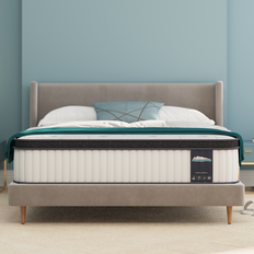 Beds & Mattresses Serweet 12 inch Medium Euro Top Memory Hybrid Mattress