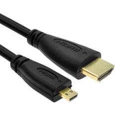 Nordic HDMI-401 1.4 HDMI A - Micro HDMI D M-M 1m