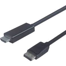 Nordic DPHM-N1020 Displayport 1.2 - HDMI M-M 2m