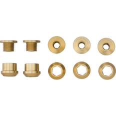 Wolf Tooth Components Set of 5 Chainring Bolts+Nuts for Single-Ring