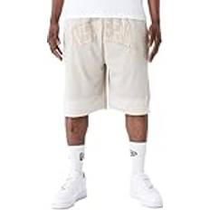 New Era Shorts New Era Overized Mesh Basketball Shorts - Stone Beige