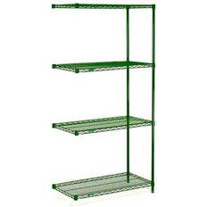 Nexel Wire Poly-Green Shelving System 30x86"