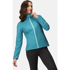 Elastaan/Lycra/Spandex Vesten Regatta Connie V Softshell Jas Dames - Blauw