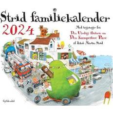 Familiekalender 2023 Strid Familiekalender 2024 (Indbundet, 2023)