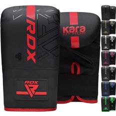 Leather Gloves RDX Red Bag Gloves for Heavy Punching
