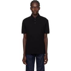 Emporio Armani XXL Polo Shirts Emporio Armani Black Embroidered Polo BLACK