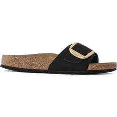 Corcho Zapatos Birkenstock Madrid Big Buckle - Black