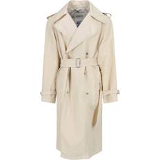 Hvite Kåper & Frakker Burberry Nylon Double-Breasted Trench Coat