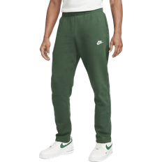 Green - Men Pants & Shorts Nike Men's Sportswear Club Fleece Trousers - Fir/Fir/White