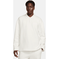 Polos Nike Tech Fleece Reimagined Polo Men Half-Zips - White