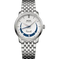 Watches Mido Swiss Automatic Baroncelli Smiling Moon Bracelet 33mm White