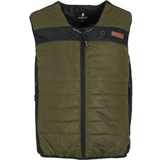 Grøn - Herre - Jagt Veste Woodline Warm Vest Svalbard - Black/Green