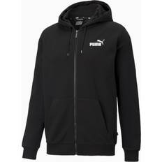 Puma Herr Tröjor Puma Essentials Small Logo Kapuzenjacke - Schwarz